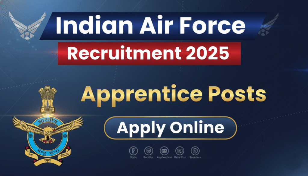 Indian Air Force Chandigarh Apprentice Recruitment 2025 