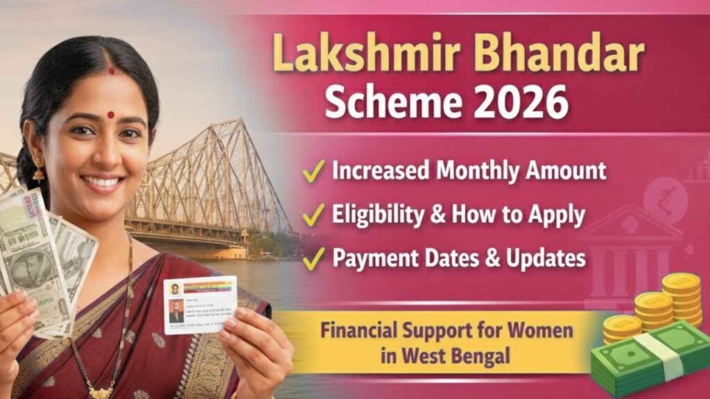 Lakshmir Bhandar Scheme 2026: रजिस्ट्रेशन फॉर्म, आवेदन प्रक्रिया और भुगतान स्थिति